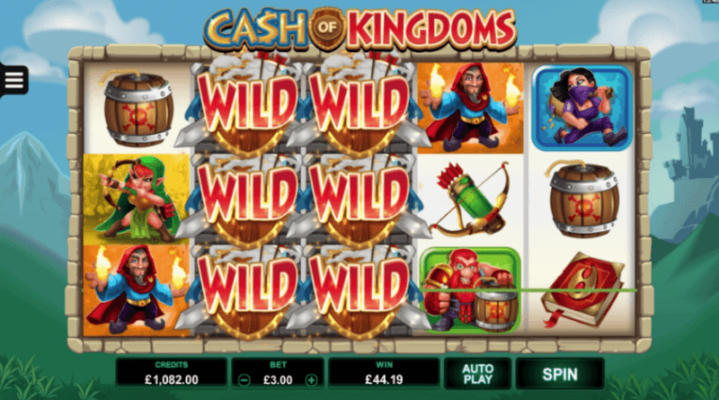 Cash of Kingdoms Wild Symbol Bonus