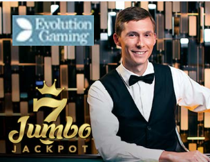 Casino Hold'em jackpot – Evolution Gaming