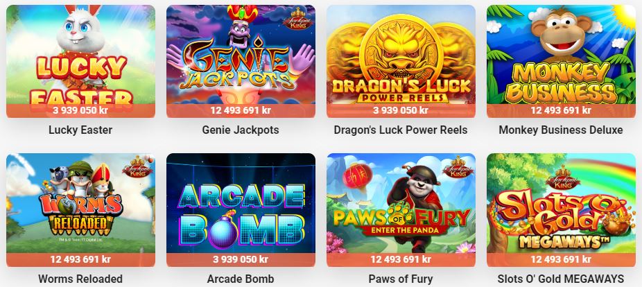Populära dagliga jackpottar hos online casinon