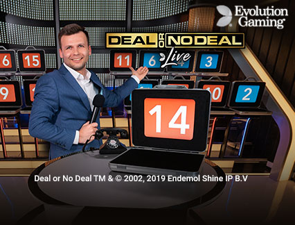 Deal or No Deal Live från Evolution Gaming