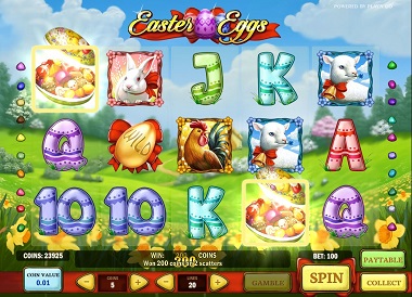 Easter Eggs free spins bonus