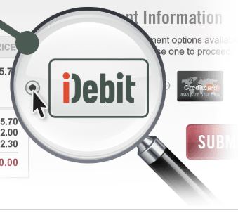 Spela online casino med iDebit som insättningsmetod