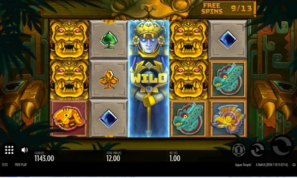 Jaguar Temple Free Spins med Expanderande Wilds