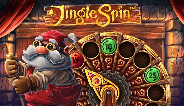 Snurra fram belöningar i nya Jingle Spin från NetEnt