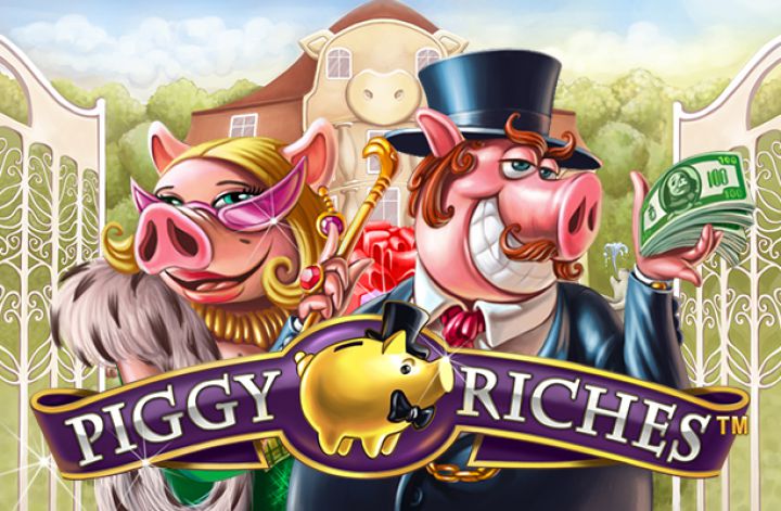 Piggy Riches videoslot från NetEnt