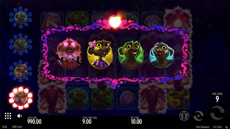 Pink Elephants Bonus
