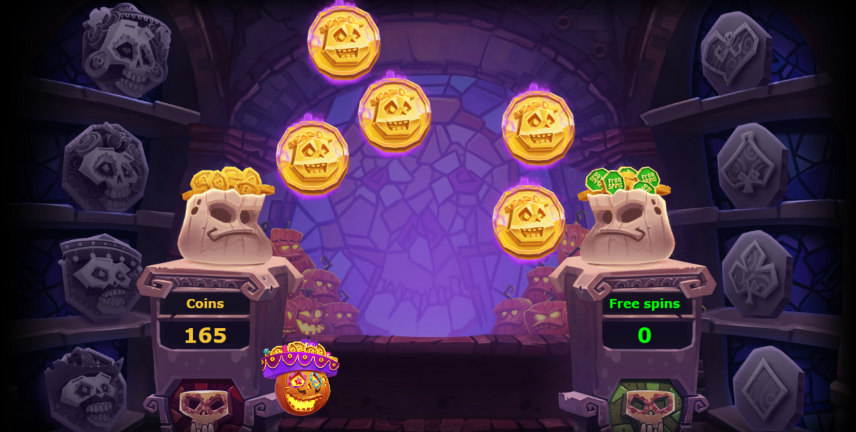 Pumpkin Smash Bonus Game