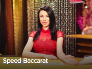 Spela Speed baccarat från Evolution Gaming
