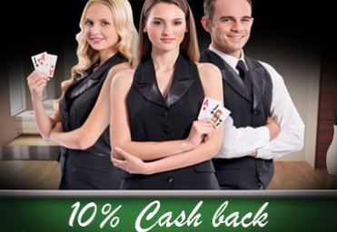 Spinson kampanjkalender 10% cash back