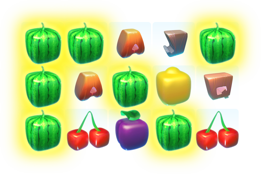 Spela Strolling Staxx: Cubic Fruits från NetEnt