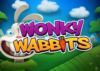 Wonky Wabbits - slots med påsktema